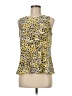 Nine West Yellow Sleeveless Blouse Size M - photo 1
