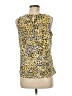 Nine West Yellow Sleeveless Blouse Size M - photo 2