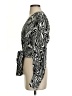 Saunders Collective Animal Print Black Long Sleeve Blouse Size 2 - photo 5