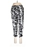 Guess 100% Polyester Animal Print Silver Casual Pants Size 10 - photo 2