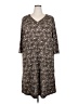 Sigrid Olsen 100% Polyester Gray Casual Dress Size 2X - photo 1
