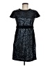 Maje Tweed Blue Cocktail Dress Size Med (2) - photo 1