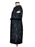 Maje Tweed Blue Cocktail Dress Size Med (2) - photo 5