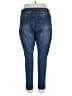 Assorted Brands Solid Blue Jeans Size 20 - photo 2