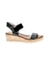 Anne Klein Gray Black Wedges Size 9 - photo 1