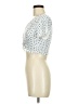Shein Ivory Short Sleeve Top Size 6 - photo 5