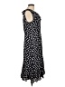 Talbots Polka Dots Black Casual Dress Size 8 - photo 4