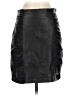 Unbranded 100% Leather Black Leather Skirt Size S - photo 1