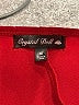 Crystal Doll Red Cocktail Dress Size M - photo 7