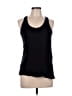 Sofra 100% Cotton Black Tank Top Size L - photo 1
