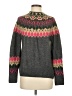 CeCe Argyle Gray Pullover Sweater Size XS - photo 1
