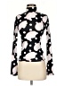 Sandy Liang Polka Dots Black Long Sleeve Blouse Size XS - photo 1