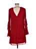 Soprano 100% Polyester Red Cocktail Dress Size L (estimated) - photo 2