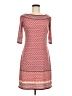 Max Studio Print Red Casual Dress Size M - photo 1