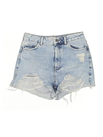 Topshop Denim Shorts (view 1)