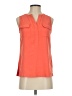 Trina Turk 100% Polyester Orange Sleeveless Blouse Size XS - photo 1
