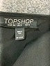 Topshop 100% Polyester Black Sleeveless Blouse Size 2 - photo 7