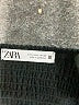 Zara Solid Black Cocktail Dress Size S - photo 6