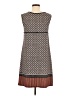 Max Studio Graphic Brown Casual Dress Size M - photo 2