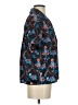 Thakoon 100% Polyester Floral Blue Short Sleeve Blouse Size 2 - photo 4