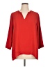 Karen Kane 100% Polyester Red 3/4 Sleeve Blouse Size 0X - photo 1