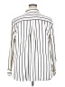 Old Navy 100% Polyester Stripes Ivory Long Sleeve Blouse Size 2X - photo 2