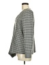 Zara Houndstooth Gray Long Sleeve Blouse Size M - photo 5