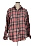 Fantaslook Plaid Red Long Sleeve Button-Down Shirt Size XL - photo 1