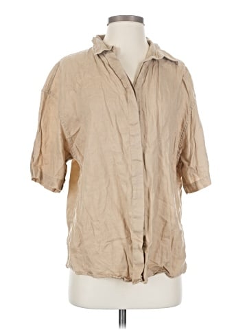 Eberjey 3/4 Sleeve Button-Down Shirt (view 1)