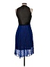 Unbranded 100% Polyester Blue Cocktail Dress Size S - photo 2