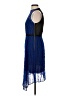 Unbranded 100% Polyester Blue Cocktail Dress Size S - photo 5