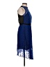 Unbranded 100% Polyester Blue Cocktail Dress Size S - photo 4