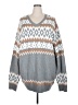Unbranded Argyle Gray Pullover Sweater Size XXL (estimated) - photo 1
