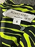 Ronny Kobo 100% Polyester Yellow Long Sleeve Blouse Size 6 - photo 6
