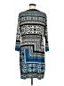 Tiana B. Print Blue Casual Dress Size M - photo 2