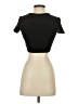 Zara Black Short Sleeve Turtleneck Size S - photo 2
