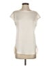 Banana Republic 100% Polyester Ivory Short Sleeve Blouse Size XS - photo 1
