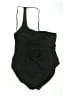 MYNAH Solid Black One Piece Swimsuit Size 2X (estimated) - photo 2