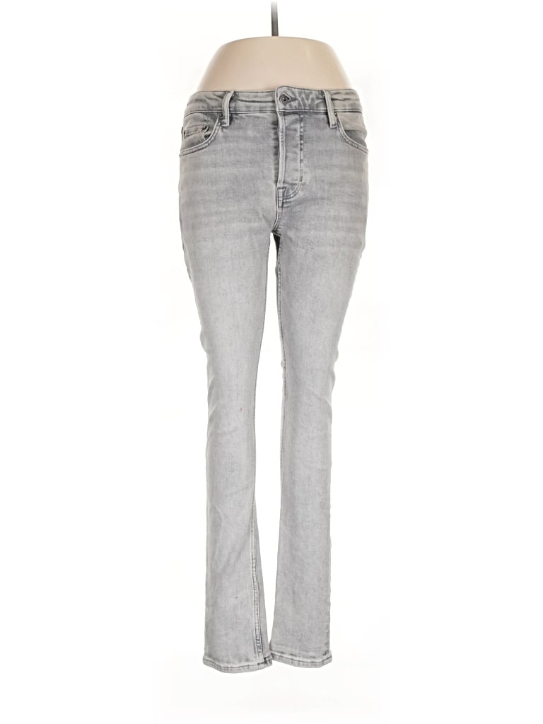 Pre-owned Allsaints Jeans In Silver