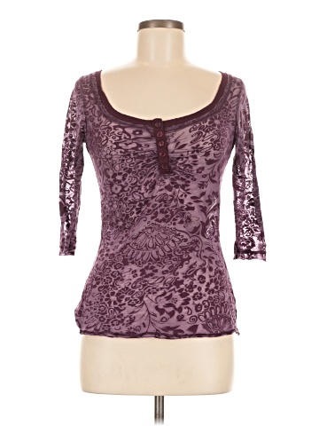 Licorice 3/4 Sleeve Top (view 1)