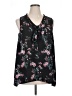 Torrid 100% Polyester Black Sleeveless T-Shirt Size 1X Plus (1) - photo 1