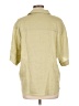 Unbranded Tan 3/4 Sleeve Button-Down Shirt Size L (estimated) - photo 2