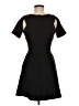 Aqua Solid Black Cocktail Dress Size M - photo 2