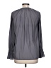 Ramy Brook 100% Polyester Gray Long Sleeve Blouse Size L - photo 2