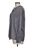 Ramy Brook 100% Polyester Gray Long Sleeve Blouse Size L - photo 5