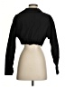 A.L.C. 100% Cotton Black Long Sleeve Blouse Size 0 - photo 2