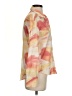 Kourt 100% Polyester Print Orange Long Sleeve Blouse Size S - photo 4