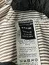 Shein 100% Polyester Stripes Tan Long Sleeve Blouse Size 12 - photo 7