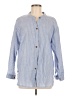 Unbranded Blue Long Sleeve Button-Down Shirt Size M - photo 1