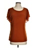 Calvin Klein Orange Short Sleeve Top Size S - photo 1